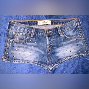 Bedazzled Hollister Short shorts